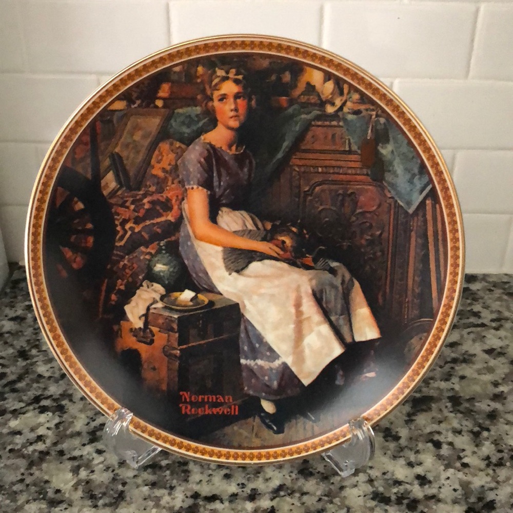 Norman Rockwell Plate